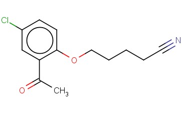 5-(2-<span class='lighter'>ACETYL</span>-4-CHLOROPHENOXY)PENTANENITRILE