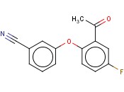 3-(2-<span class='lighter'>ACETYL</span>-4-FLUOROPHENOXY)BENZONITRILE