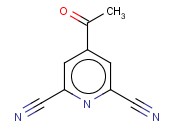 4-<span class='lighter'>ACETYLPYRIDINE</span>-2,6-DICARBONITRILE