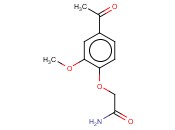 2-(4-<span class='lighter'>ACETYL</span>-2-METHOXYPHENOXY)ACETAMIDE