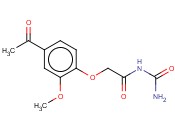 [2-(4-<span class='lighter'>ACETYL</span>-2-METHOXYPHENOXY)<span class='lighter'>ACETYL</span>]UREA