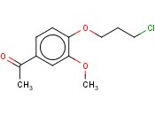 4-（3-氯丙基<span class='lighter'>氧基</span>）-3-<span class='lighter'>甲</span><span class='lighter'>氧基</span><span class='lighter'>苯乙酮</span>