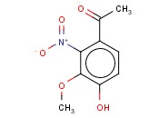 2-硝基-4-<span class='lighter'>羟基</span>-3-<span class='lighter'>甲</span><span class='lighter'>氧基</span><span class='lighter'>苯乙酮</span>