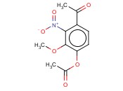 2-硝基-3-<span class='lighter'>甲</span><span class='lighter'>氧基</span>-4-乙酰<span class='lighter'>氧基</span><span class='lighter'>苯乙酮</span>