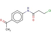 N-(4-乙酰苯基)-3-氯<span class='lighter'>丙</span><span class='lighter'>胺</span>