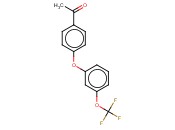 乙酮,1-[4-[3-(<span class='lighter'>三</span><span class='lighter'>氟</span><span class='lighter'>甲</span><span class='lighter'>氧基</span>)<span class='lighter'>苯</span><span class='lighter'>氧基</span>]苯基]-