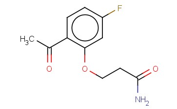 3-(2-<span class='lighter'>ACETYL</span>-5-FLUOROPHENOXY)PROPANAMIDE