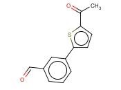 3-(5-<span class='lighter'>ACETYL</span>-2-THIENYL)BENZALDEHYDE