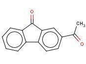 <span class='lighter'>9H-FLUOREN-9-ONE</span>, <span class='lighter'>2-ACETYL-</span>