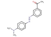 3'-((P-DIMETHYLAMINOPHENYL)<span class='lighter'>AZO</span>)ACETOPHENONE