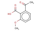 2-<span class='lighter'>ACETYL</span>-6-METHOXYBENZOIC ACID