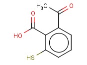 2-<span class='lighter'>ACETYL</span>-6-SULFANYLBENZOIC ACID