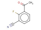 3-<span class='lighter'>ACETYL</span>-2-FLUOROBENZONITRILE