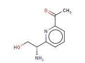 6-((1S)-1-AMINO-2-HYDROXYETHYL)-2-<span class='lighter'>ACETYLPYRIDINE</span>