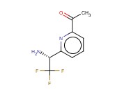 6-((1R)-1-AMINO-2,2,2-TRIFLUOROETHYL)-2-<span class='lighter'>ACETYLPYRIDINE</span>