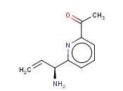 6-((1S)-1-AMINOPROP-2-ENYL)-2-<span class='lighter'>ACETYLPYRIDINE</span>
