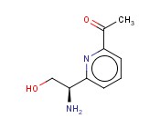 6-((1R)-1-AMINO-2-HYDROXYETHYL)-2-<span class='lighter'>ACETYLPYRIDINE</span>