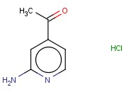 2-AMINO-4-<span class='lighter'>ACETYLPYRIDINE</span> HYDROCHLORIDE