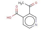 3-<span class='lighter'>ACETYLPYRIDINE</span>-4-CARBOXYLIC ACID
