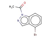 1-乙酰基-4-溴-1H-<span class='lighter'>吲</span><span class='lighter'>唑</span>