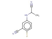 5-[(1-CYANOETHYL)AMINO]-<span class='lighter'>2-FLUOROBENZONITRILE</span>