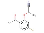 2-(2-<span class='lighter'>ACETYL</span>-5-FLUOROPHENOXY)PROPANENITRILE