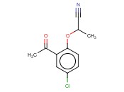 2-(2-<span class='lighter'>ACETYL</span>-4-CHLOROPHENOXY)PROPANENITRILE