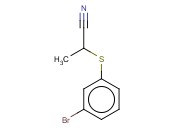 2-[(<span class='lighter'>3-BROMOPHENYL</span>)SULFANYL]PROPANENITRILE