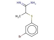 2-[(<span class='lighter'>3-BROMOPHENYL</span>)SULFANYL]PROPANIMIDAMIDE