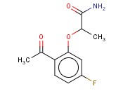 2-(2-<span class='lighter'>ACETYL</span>-5-FLUOROPHENOXY)PROPANAMIDE
