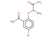 2-(2-<span class='lighter'>ACETYL</span>-4-BROMOPHENOXY)PROPANAMIDE