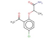 2-(2-<span class='lighter'>ACETYL</span>-4-CHLOROPHENOXY)PROPANAMIDE