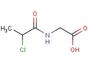 2-<span class='lighter'>氯</span>丙<span class='lighter'>酰</span>甘氨酸