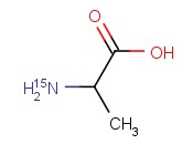DL-丙<span class='lighter'>氨酸</span>-15N