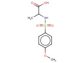 2-(4-<span class='lighter'>甲</span>氧基<span class='lighter'>苯</span>磺<span class='lighter'>酰</span><span class='lighter'>基</span><span class='lighter'>氨基</span>)-丙酸