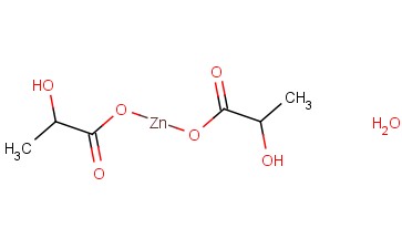 乳酸锌<span class='lighter'>三水</span>