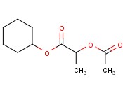 <span class='lighter'>2-ACETOXYPROPIONIC</span> ACID CYCLOHEXYL ESTER