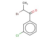 2-bromo-1-(3-chlorophenyl)<span class='lighter'>propan-1-one</span>