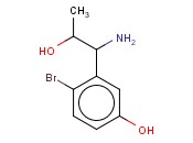 3-(1-AMINO-2-HYDROXYPROPYL)-4-<span class='lighter'>BROMOPHENOL</span>