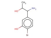 5-(1-AMINO-2-HYDROXYPROPYL)-2-<span class='lighter'>BROMOPHENOL</span>
