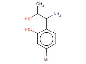 2-(1-AMINO-2-HYDROXYPROPYL)-5-<span class='lighter'>BROMOPHENOL</span>