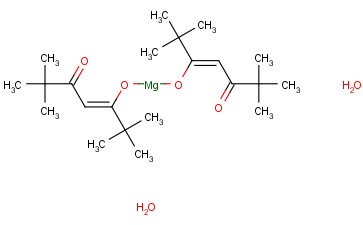 双(2,2,6,6-四甲基-3,5-庚烷<span class='lighter'>二</span>羧酸根合)镁<span class='lighter'>二水</span>