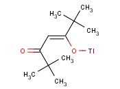 (2,2,6,6-TETRAMETHYL-3,5-HEPTANEDIONATO)<span class='lighter'>THALLIUM</span>(I)