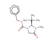 (S)-(？)-1-(<span class='lighter'>苄</span><span class='lighter'>氧基</span>羰基)-2-叔丁基-3-甲基-4-咪唑烷酮
