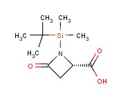 (4S)-N-(叔丁基二甲基硅)<span class='lighter'>氮</span><span class='lighter'>杂</span><span class='lighter'>环</span><span class='lighter'>丁烷</span>-2-酮-4-羧酸