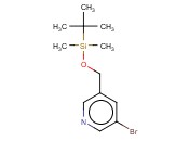 3-<span class='lighter'>BROMO</span>-5-((TERT-BUTYLDIMETHYLSILYLOXY)METHYL)<span class='lighter'>PYRIDINE</span>
