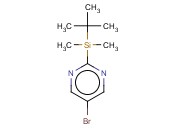 5-<span class='lighter'>溴</span>-2-(叔-丁基二<span class='lighter'>甲</span><span class='lighter'>氧基</span><span class='lighter'>甲</span>硅烷)<span class='lighter'>嘧啶</span>
