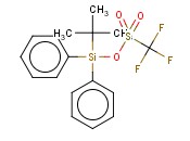 三<span class='lighter'>氟</span>甲磺酸叔丁基二<span class='lighter'>苯基</span>硅烷基<span class='lighter'>酯</span>