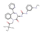N-[(3R)-1-(3,3-二<span class='lighter'>甲基</span>-2-氧代丁基)-2,3-二氢-2-氧代-5-(2-<span class='lighter'>吡啶基</span>)-1H-1,4-苯并二氮杂卓-3-<span class='lighter'>基</span>]-N'-[3-(<span class='lighter'>甲基</span>氨基)苯基]脲