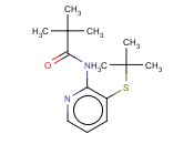 N-(3-TERT-BUTYLSULFANYL-PYRIDIN-2-YL)-<span class='lighter'>2,2-DIMETHYL</span>-PROPIONAMIDE